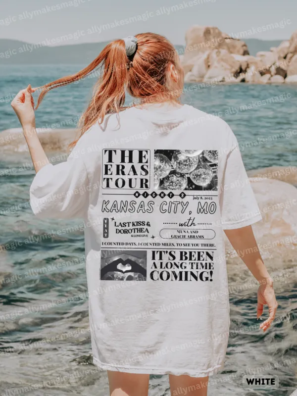 kansas city night 2 t-shirt | comfort colors sold by Ally Makes Magic