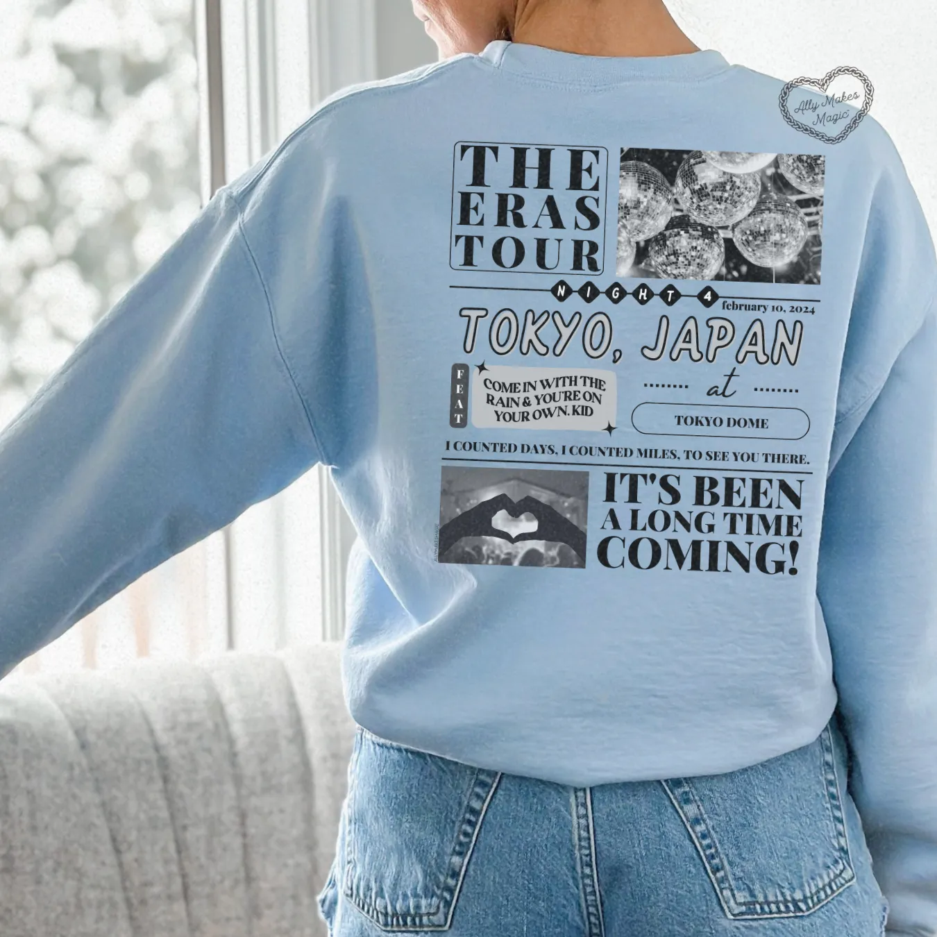 tokyo night 4 sweater | gildan sold by Ally Makes Magic