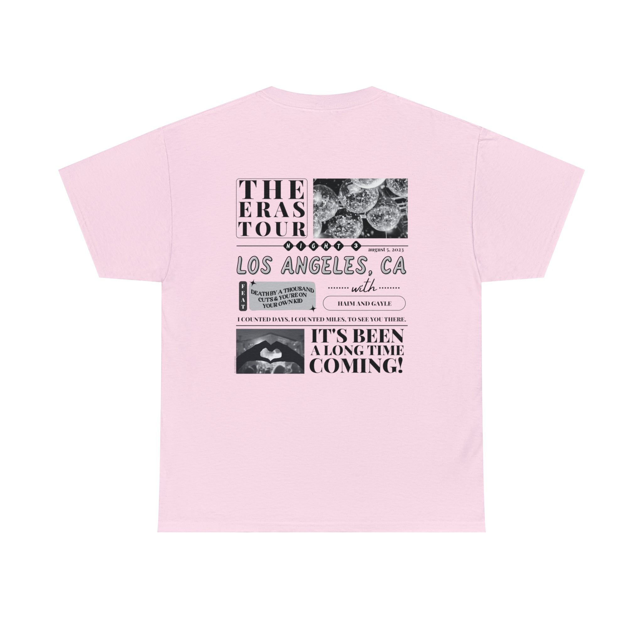 los angeles night 3 tee | gildan sold by Ally Makes Magic product image thumbnail 3