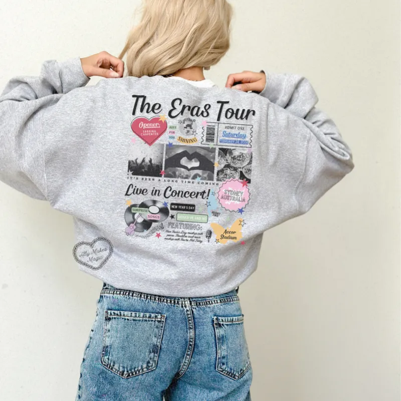 sydney night 2 retro sweater | gildan sold by Ally Makes Magic