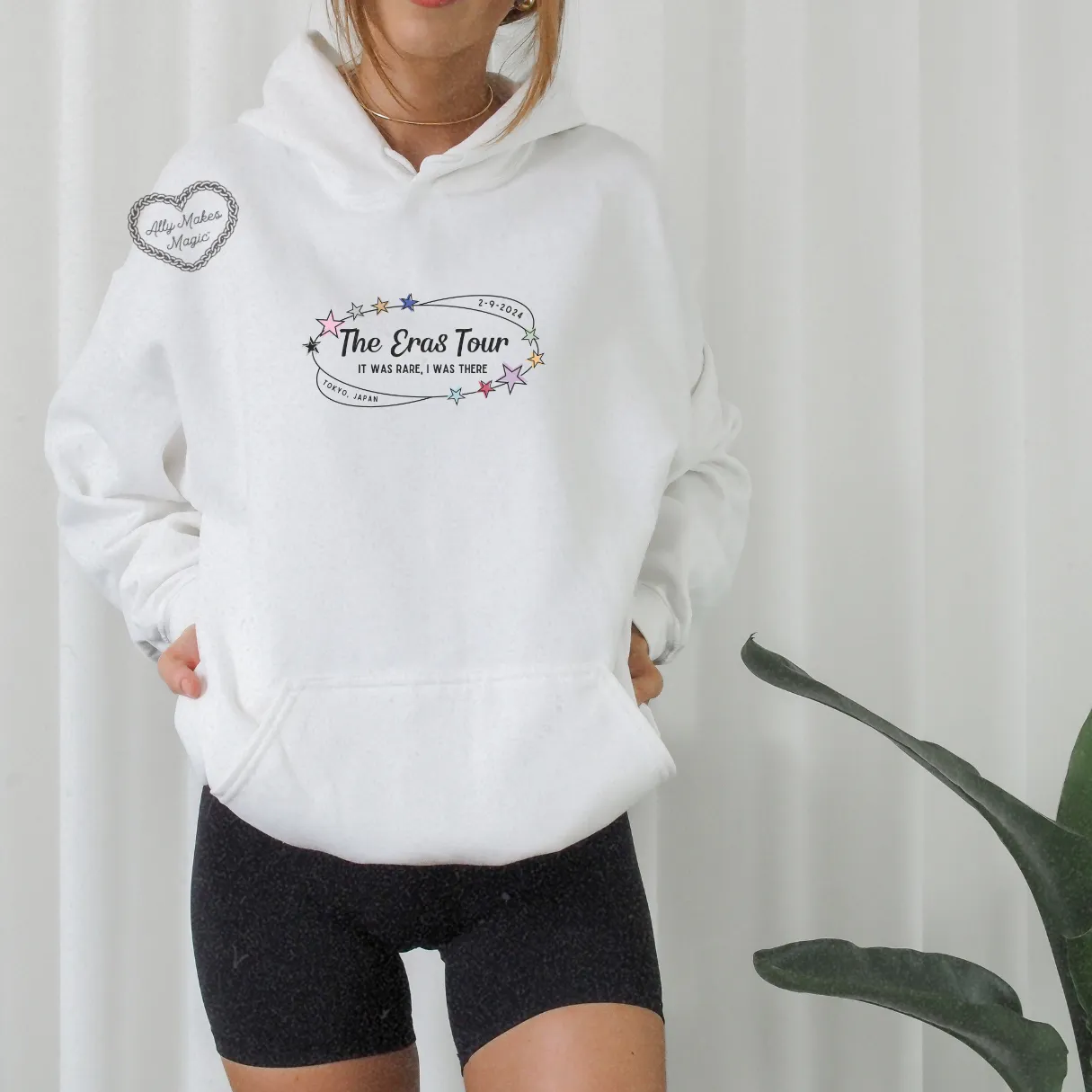 tokyo night 3 retro hoodie sold by Ally Makes Magic product image thumbnail 2