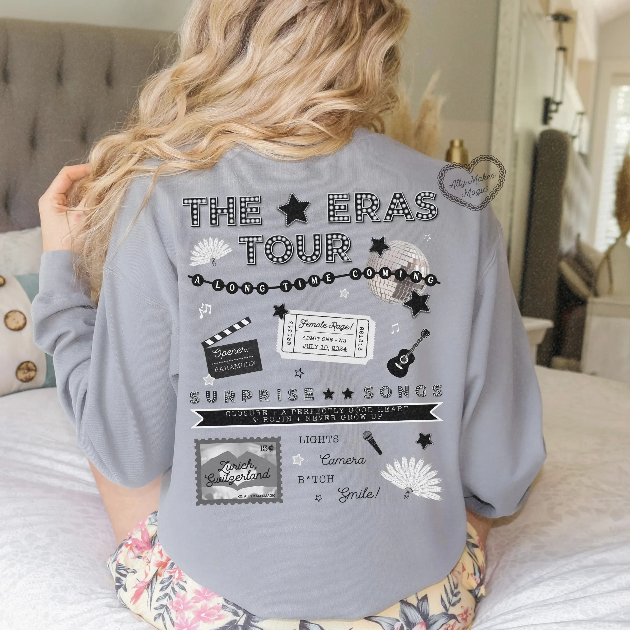 zurich night 2 pullover | comfort colors (tortured) sold by Ally Makes Magic