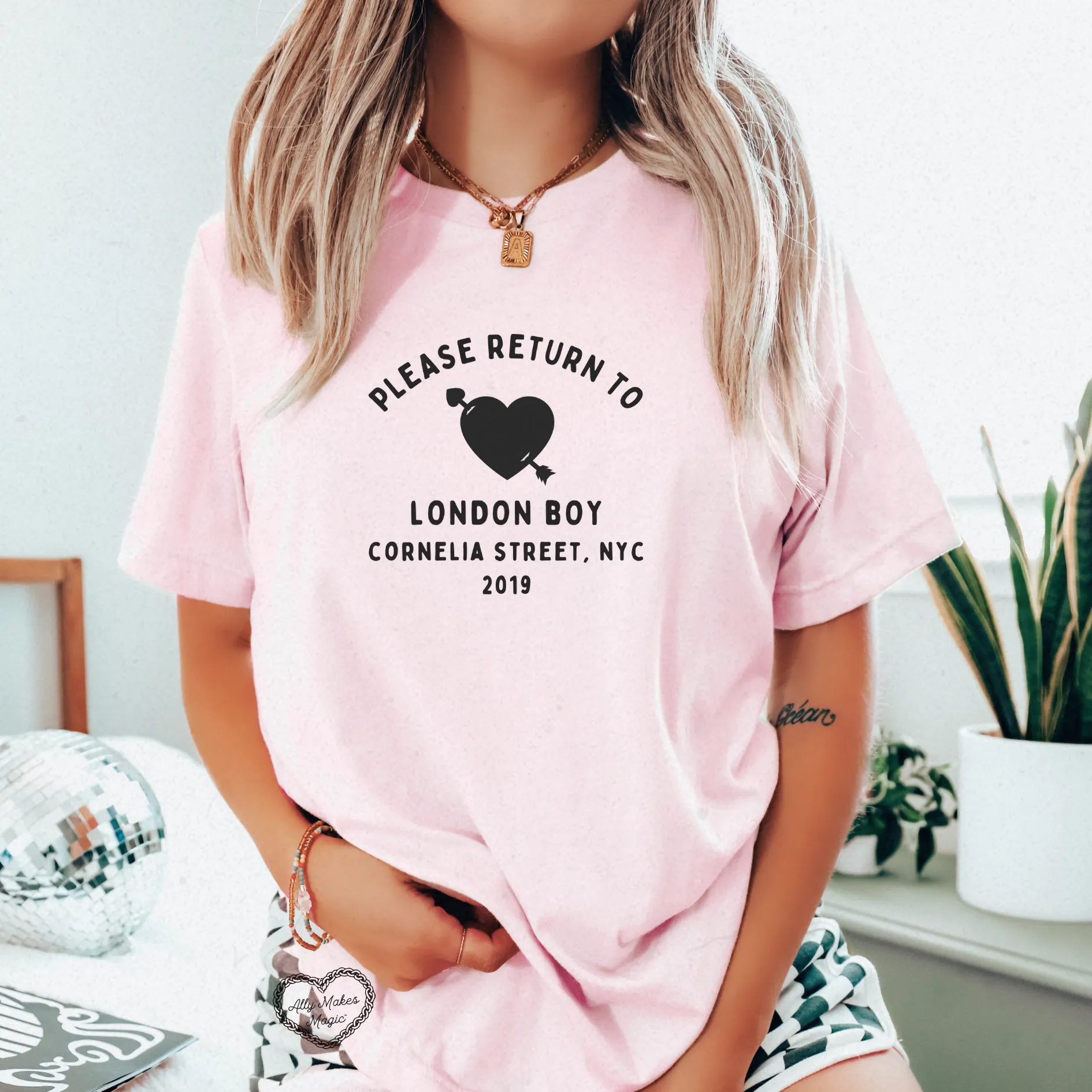 return to taylor: lover tee sold by Ally Makes Magic