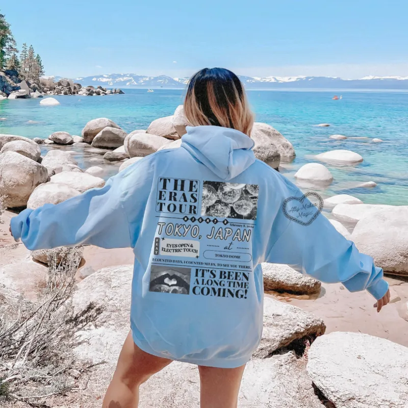 tokyo night 2 hoodie sold by Ally Makes Magic