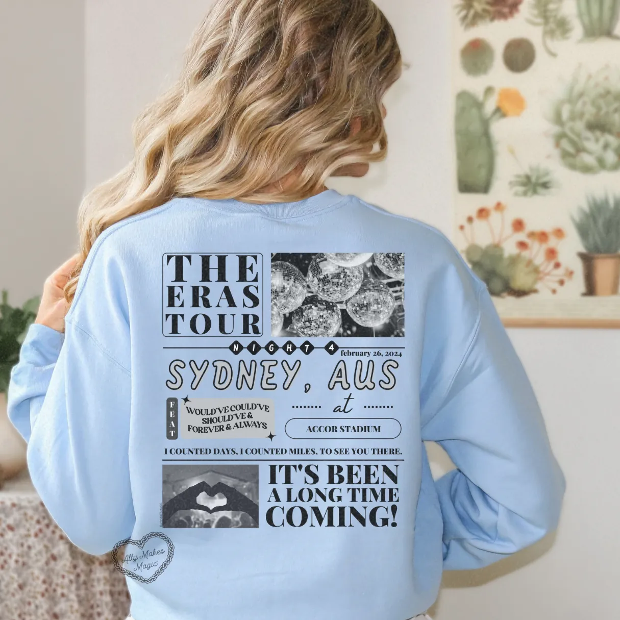 sydney night 4 sweater | gildan sold by Ally Makes Magic