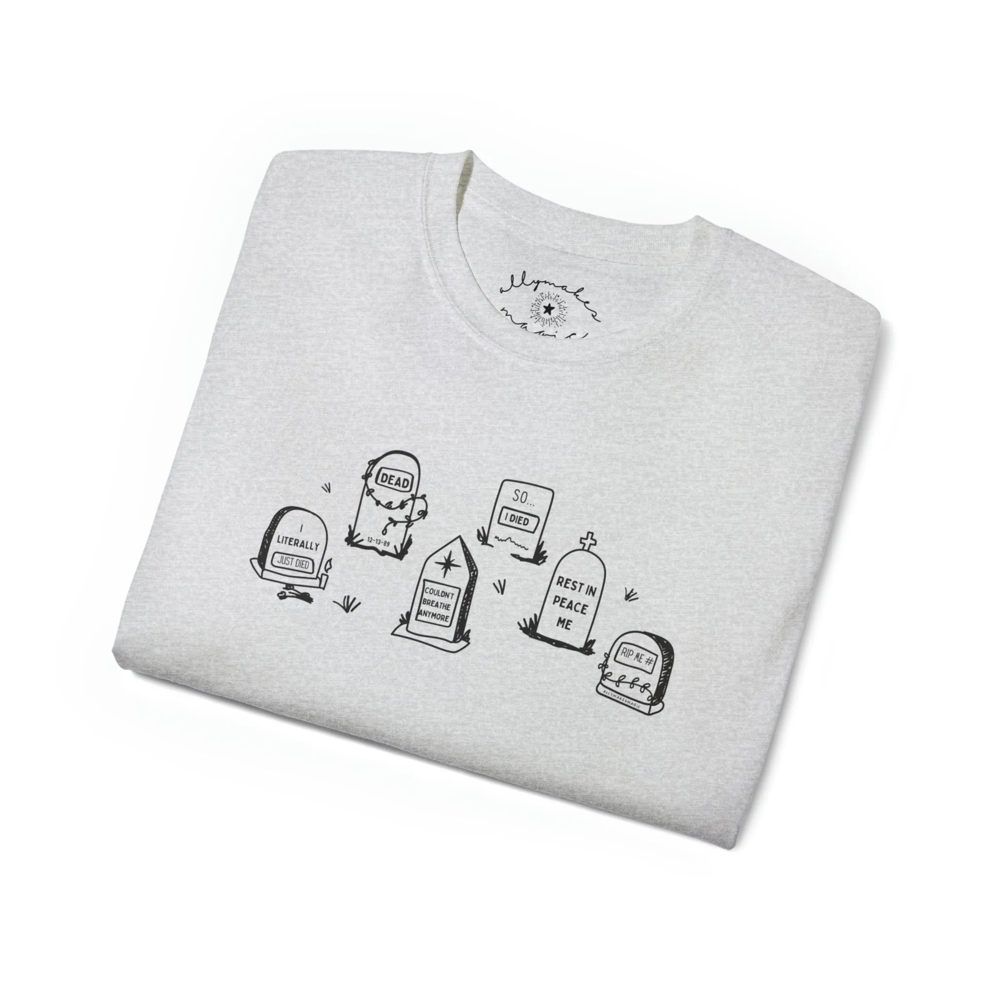 died....dead tee *the swiftmetery* sold by Ally Makes Magic product image thumbnail 3