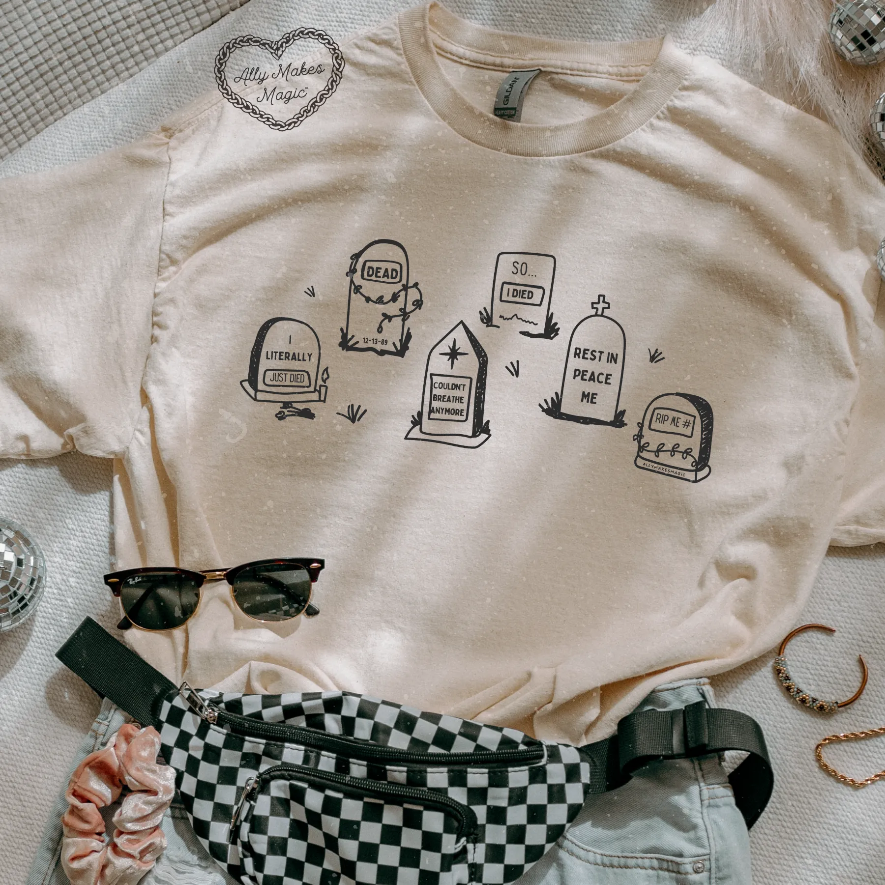 died....dead tee *the swiftmetery* sold by Ally Makes Magic