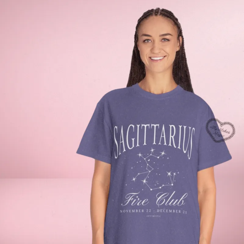 sagittarius zodiac tee sold by Ally Makes Magic