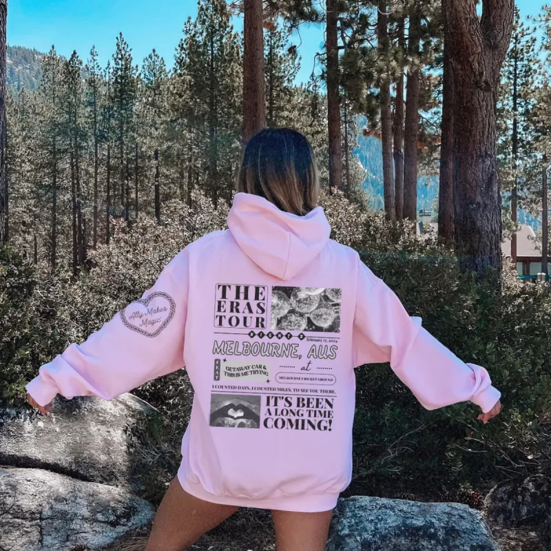 melbourne night 2 hoodie sold by Ally Makes Magic