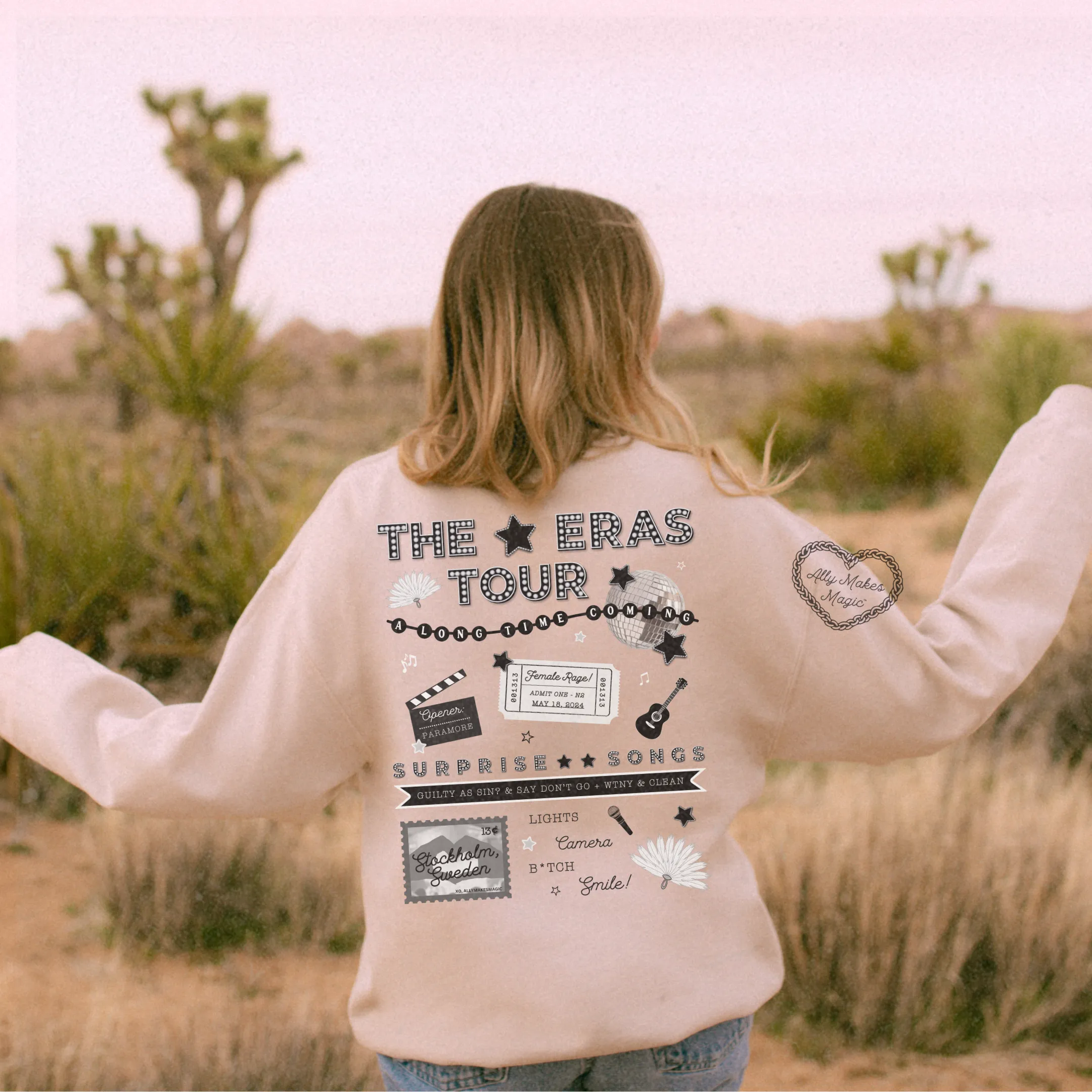 stockholm night 2 sweater (tortured) | gildan sold by Ally Makes Magic