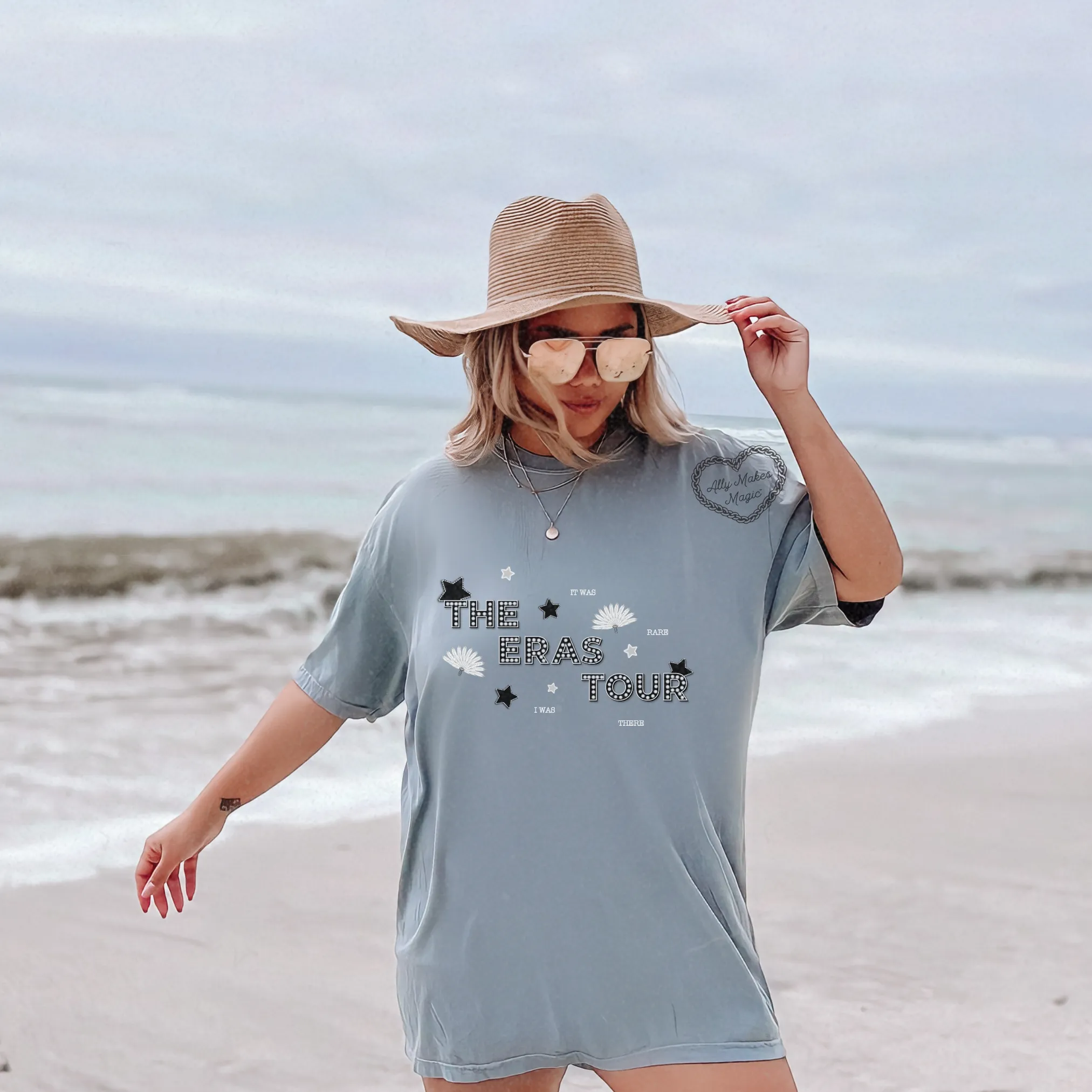 london night 1 tee | comfort colors (tortured) sold by Ally Makes Magic product image thumbnail 2