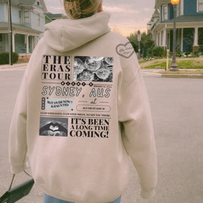 sydney night 3 hoodie sold by Ally Makes Magic