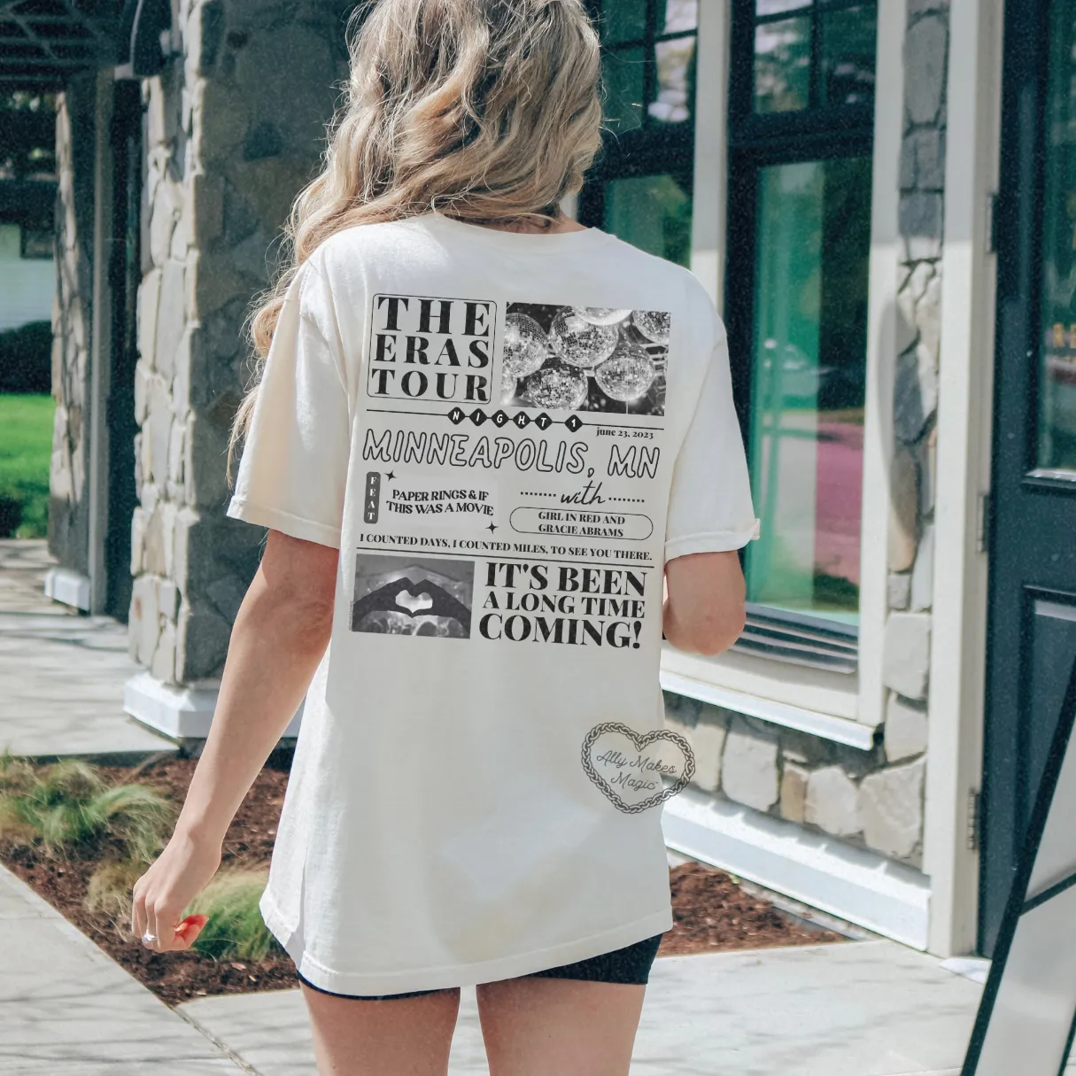 minneapolis night 1 t-shirt | comfort colors sold by Ally Makes Magic