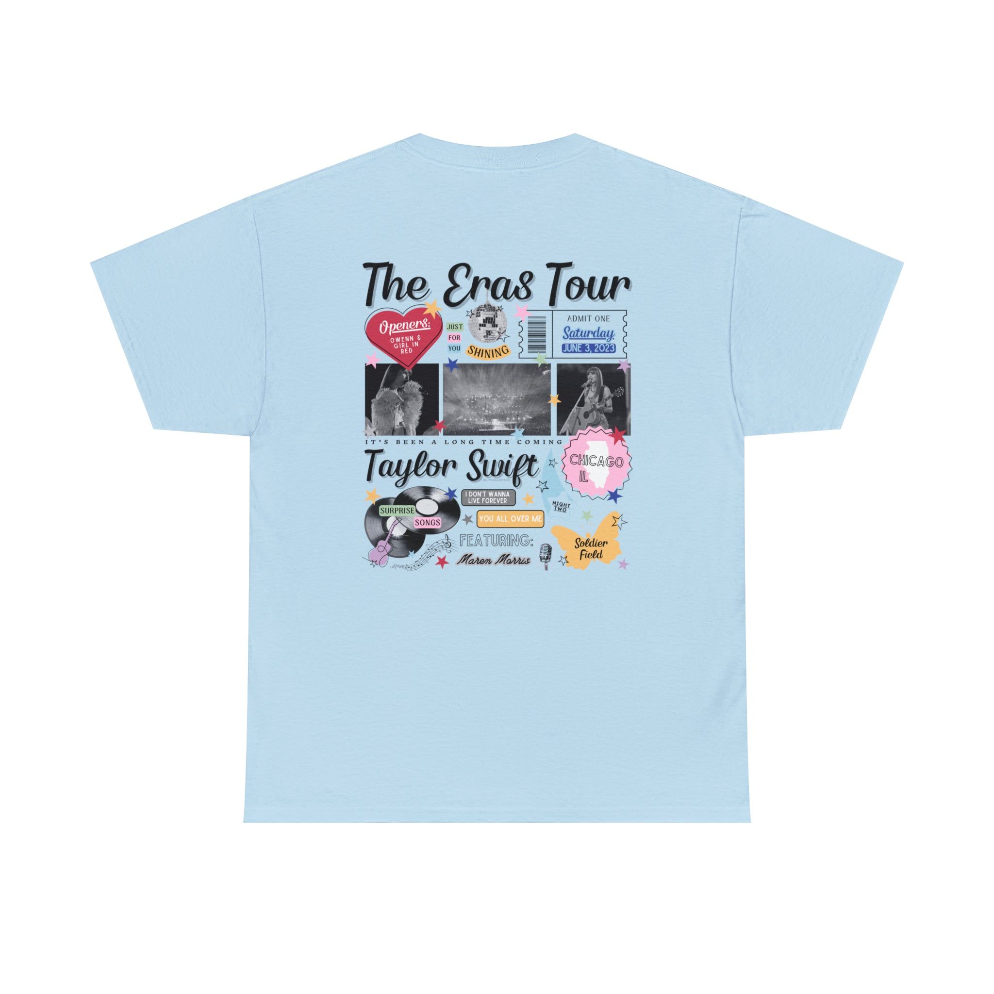 Chicago Night 2 Retro Tee sold by Ally Makes Magic product image thumbnail 7