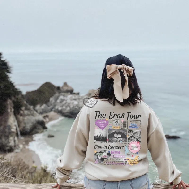 kansas city night 1 retro sweater | gildan sold by Ally Makes Magic