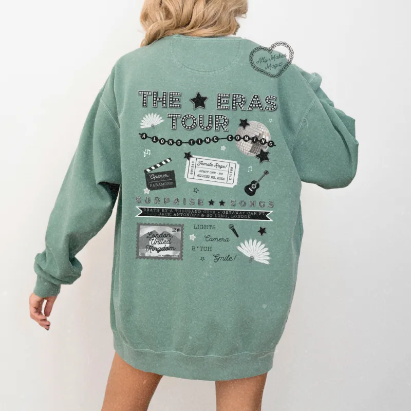 london night 8 pullover | comfort colors (tortured) sold by Ally Makes Magic