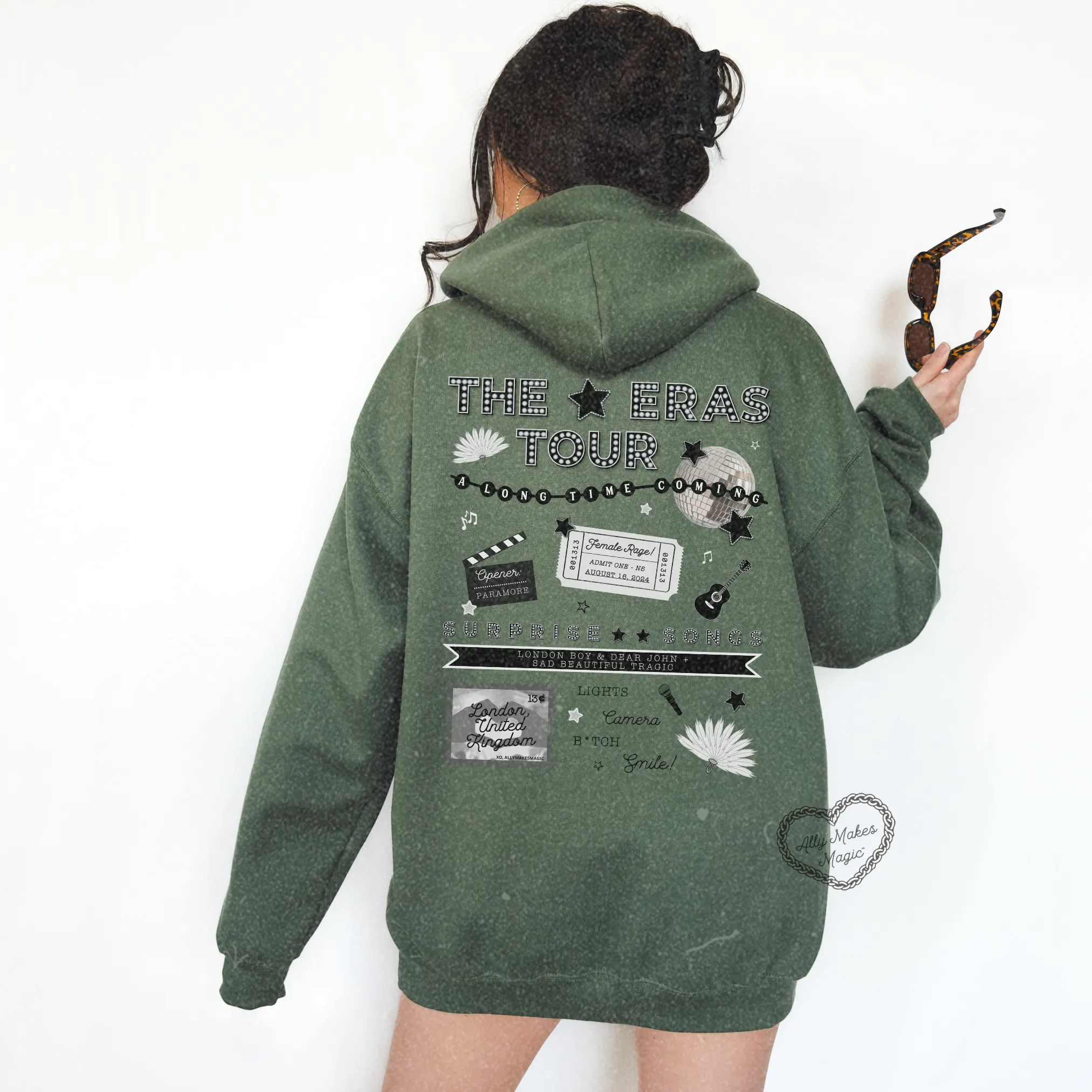 london night 5 hoodie (tortured) sold by Ally Makes Magic