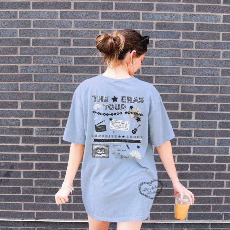 london night 6 tee | comfort colors (tortured) sold by Ally Makes Magic