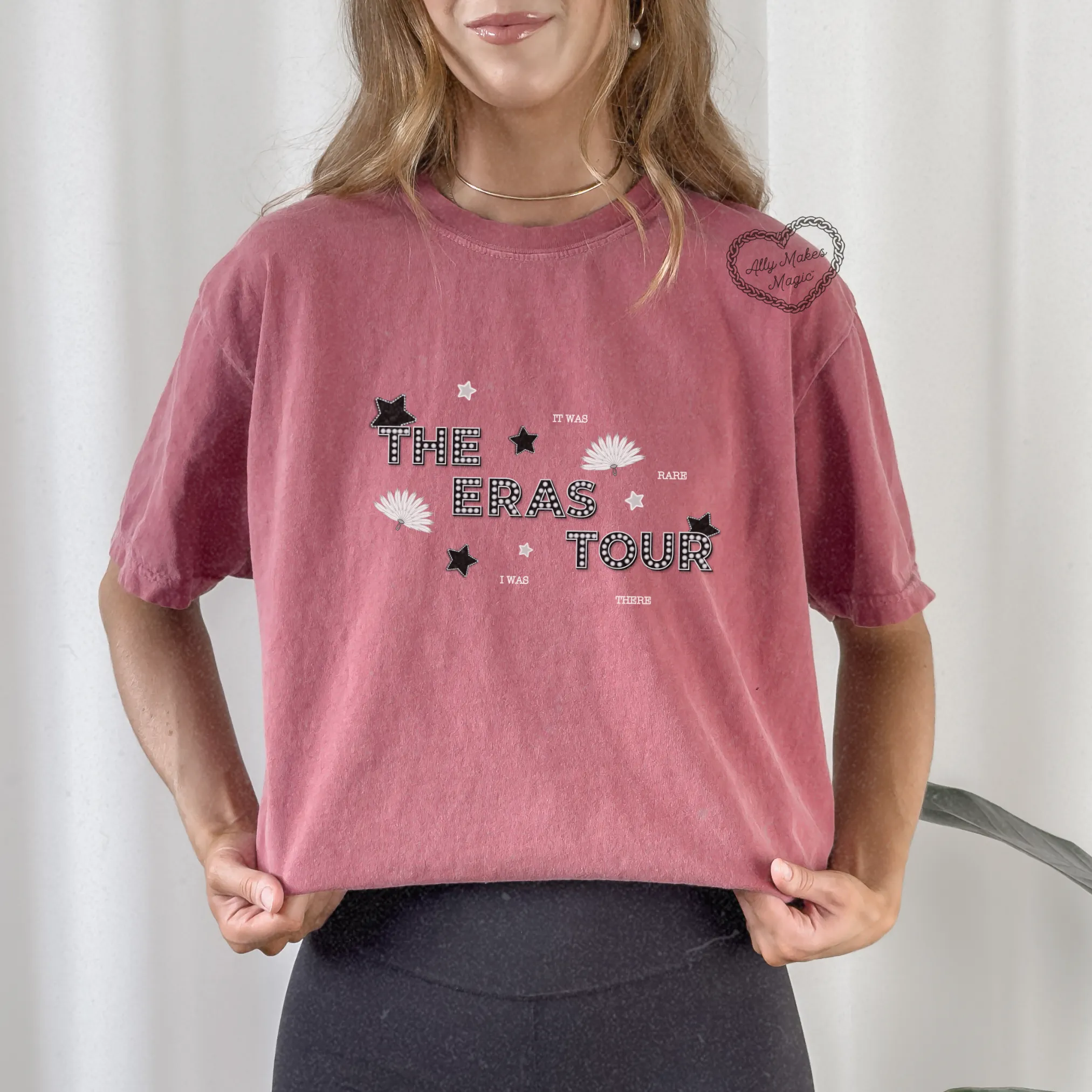 london night 5 tee | comfort colors (tortured) sold by Ally Makes Magic product image thumbnail 2