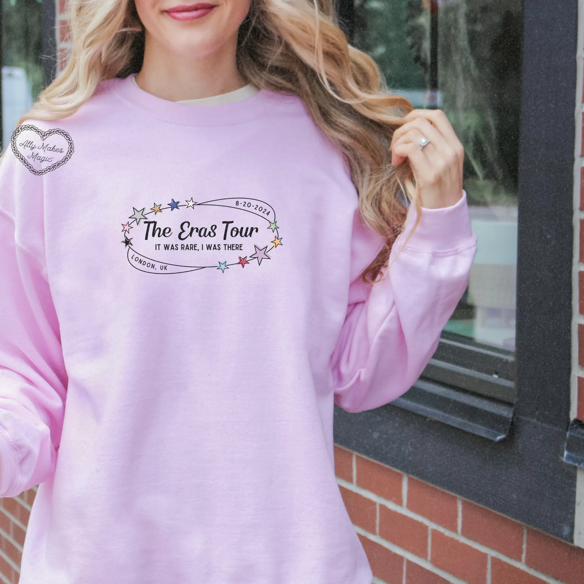 london night 8 retro sweater | gildan sold by Ally Makes Magic product image thumbnail 2