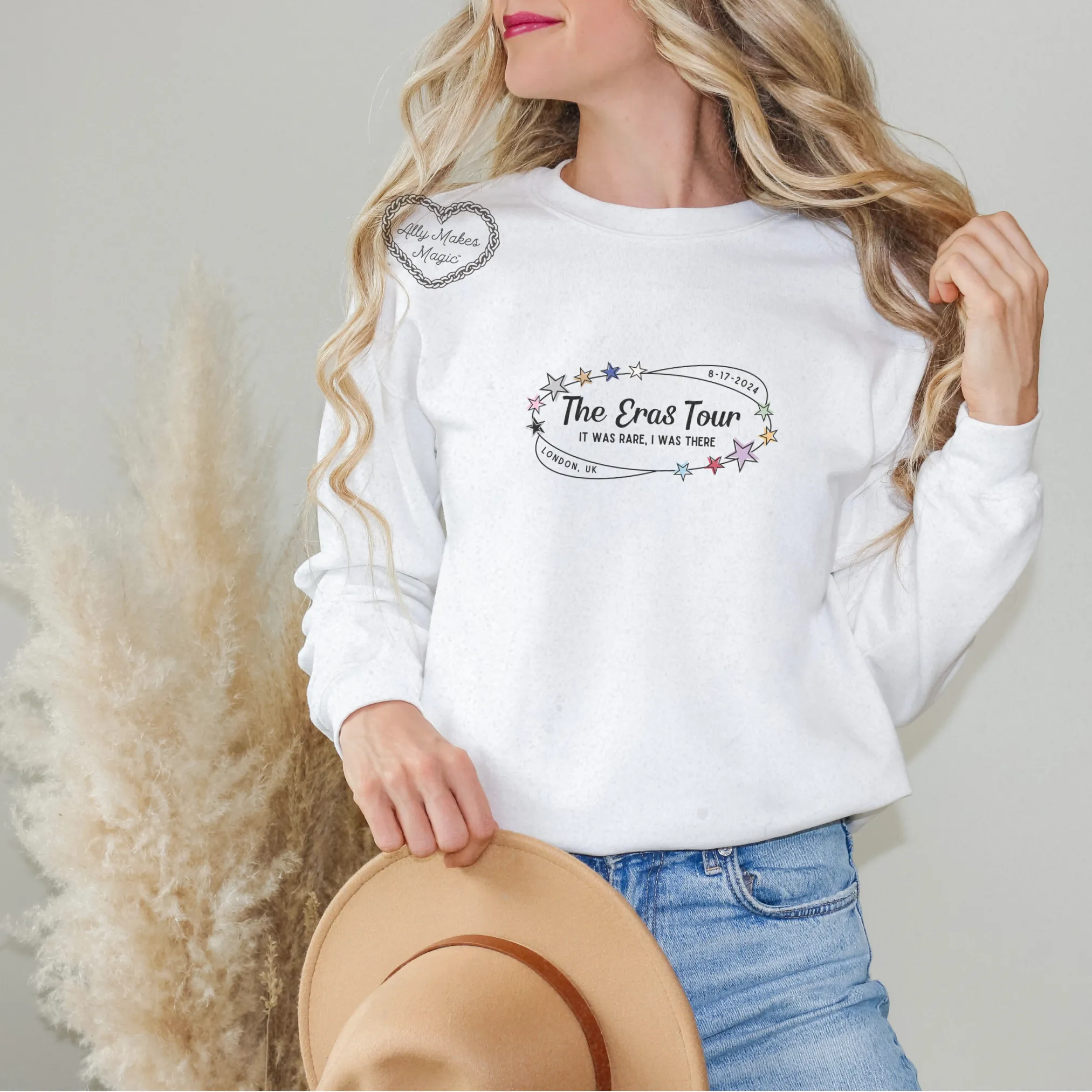 london night 6 retro sweater | gildan sold by Ally Makes Magic product image thumbnail 2