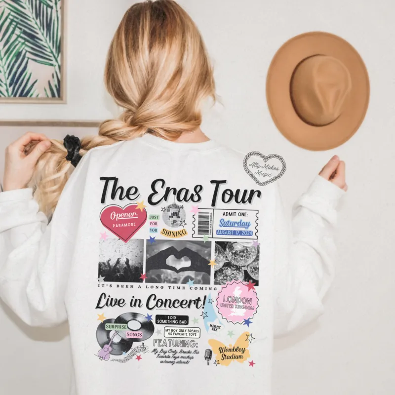 london night 6 retro sweater | gildan sold by Ally Makes Magic