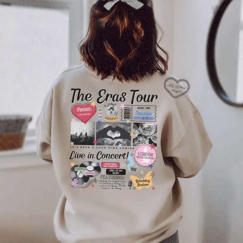 london night 4 retro sweater | gildan sold by Ally Makes Magic