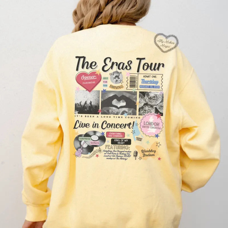 london night 4 retro pullover | comfort colors sold by Ally Makes Magic