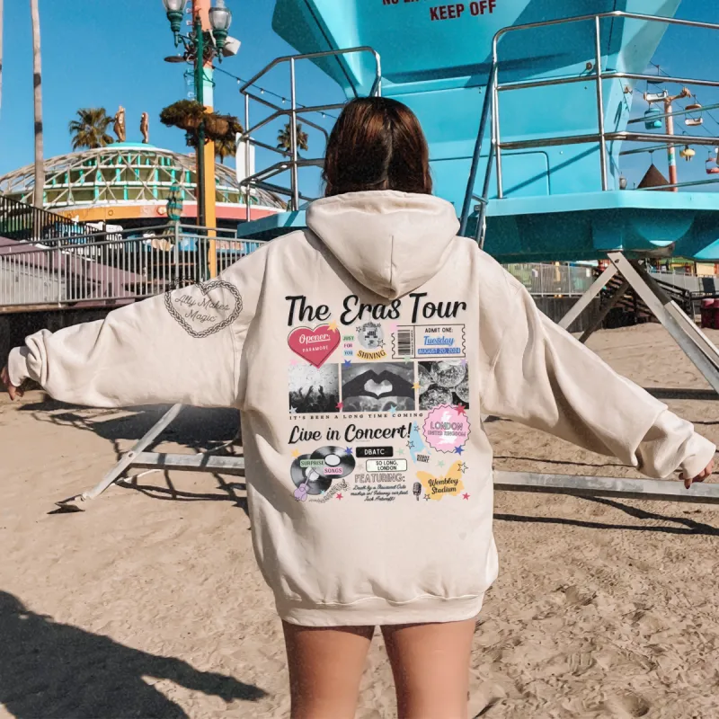 london night 8 retro hoodie sold by Ally Makes Magic