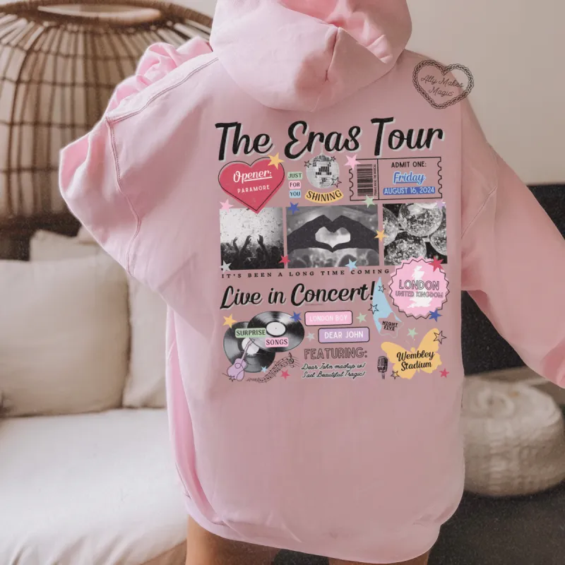 london night 5 retro hoodie sold by Ally Makes Magic