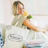 london night 8 retro tote bag sold by Ally Makes Magic
