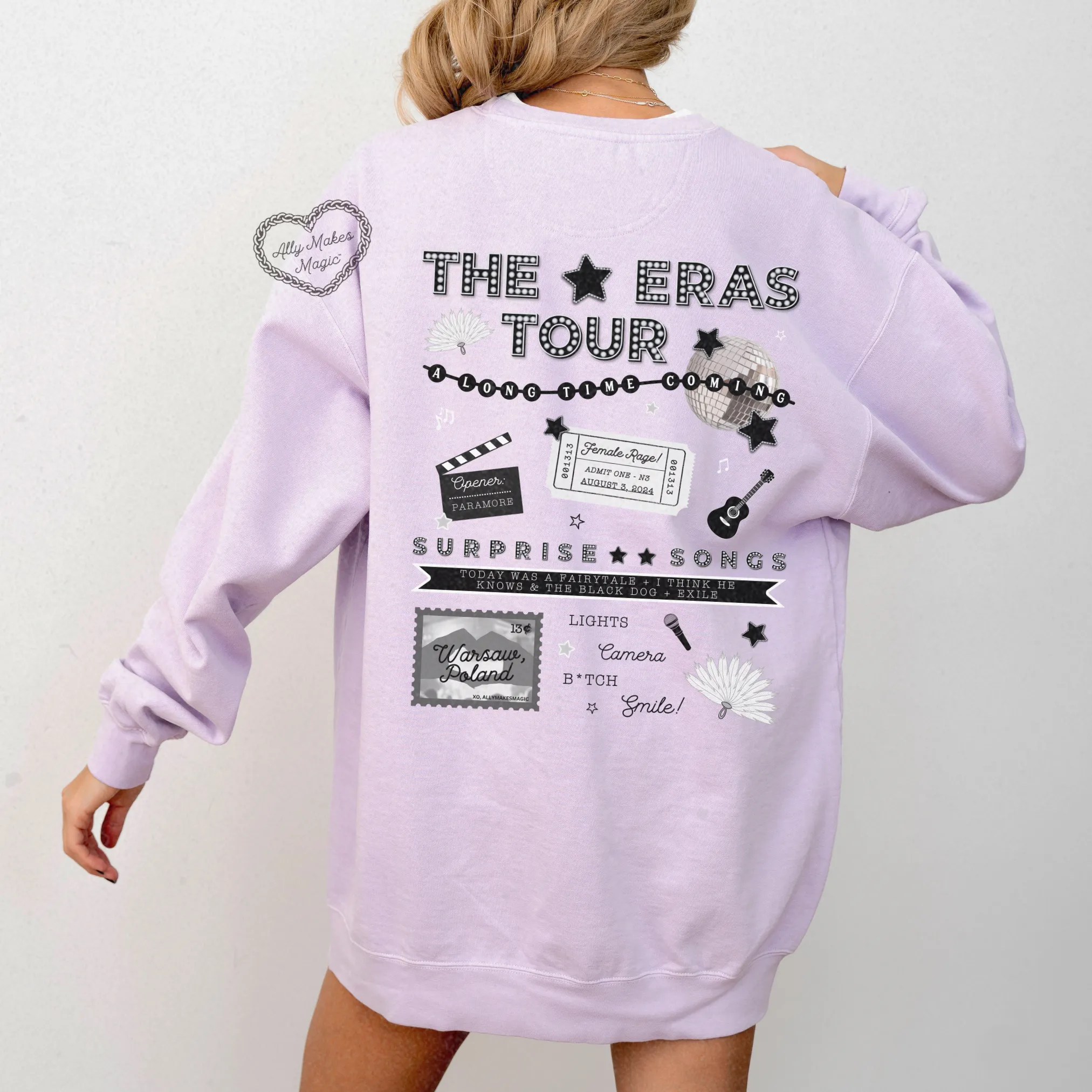 warsaw night 3 pullover | comfort colors (tortured) sold by Ally Makes Magic