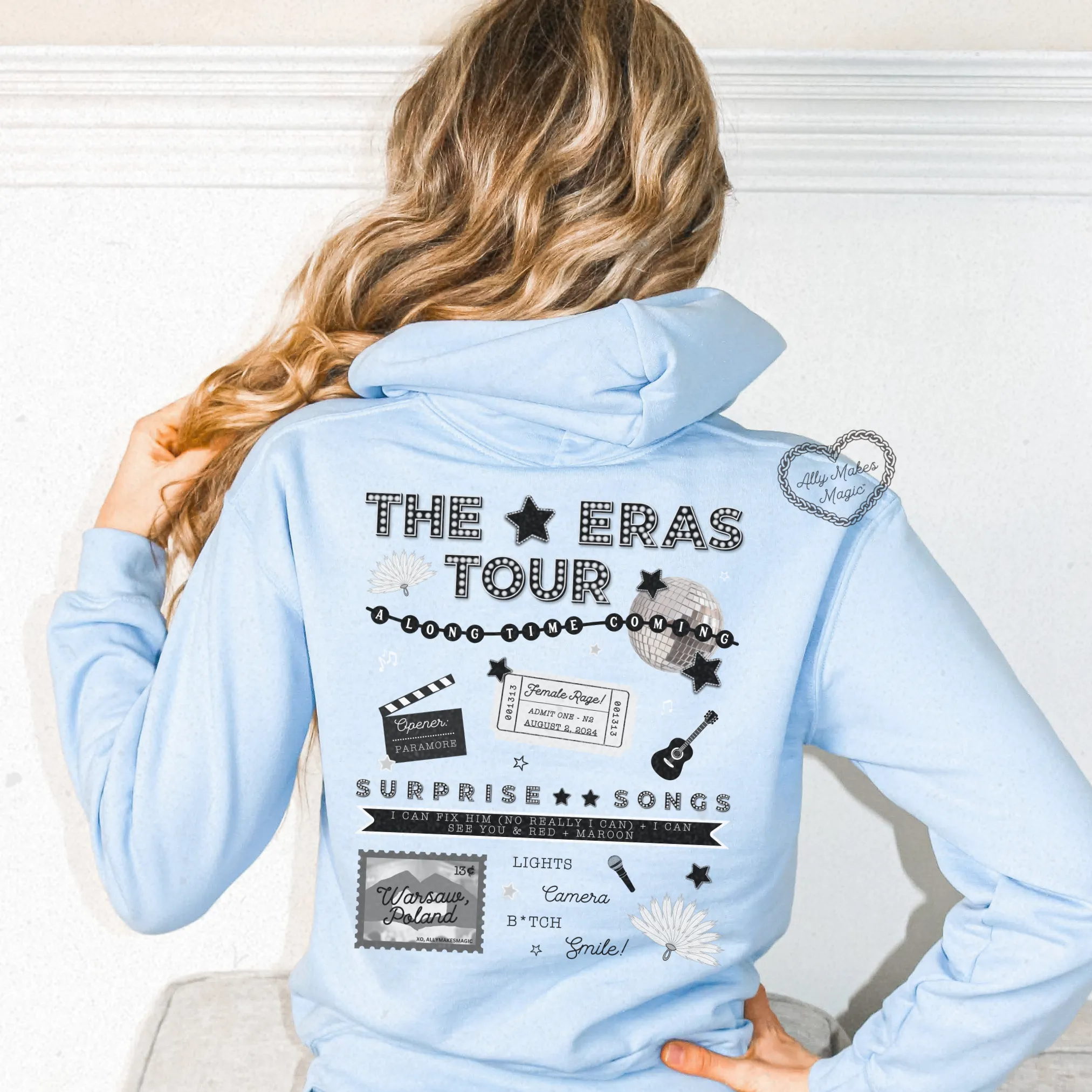 warsaw night 2 hoodie (tortured) sold by Ally Makes Magic