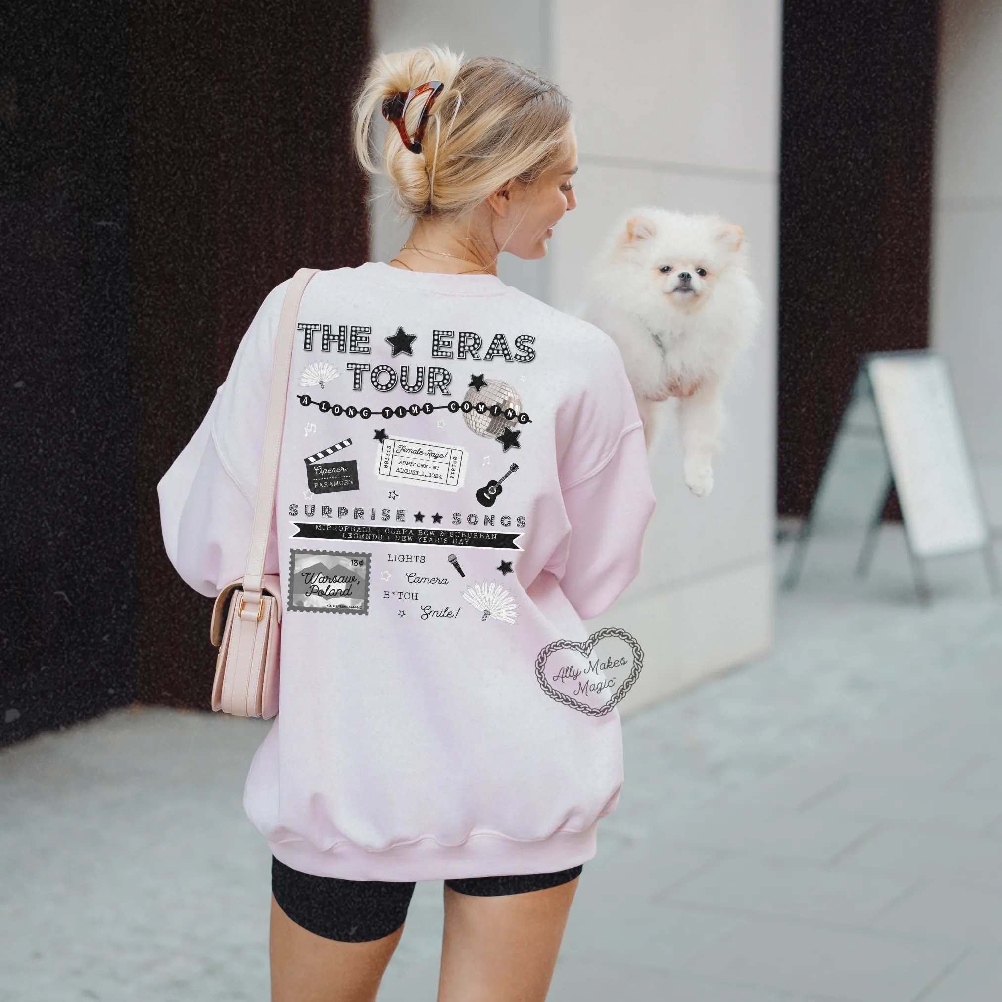 warsaw night 1 sweater | gildan (tortured) sold by Ally Makes Magic