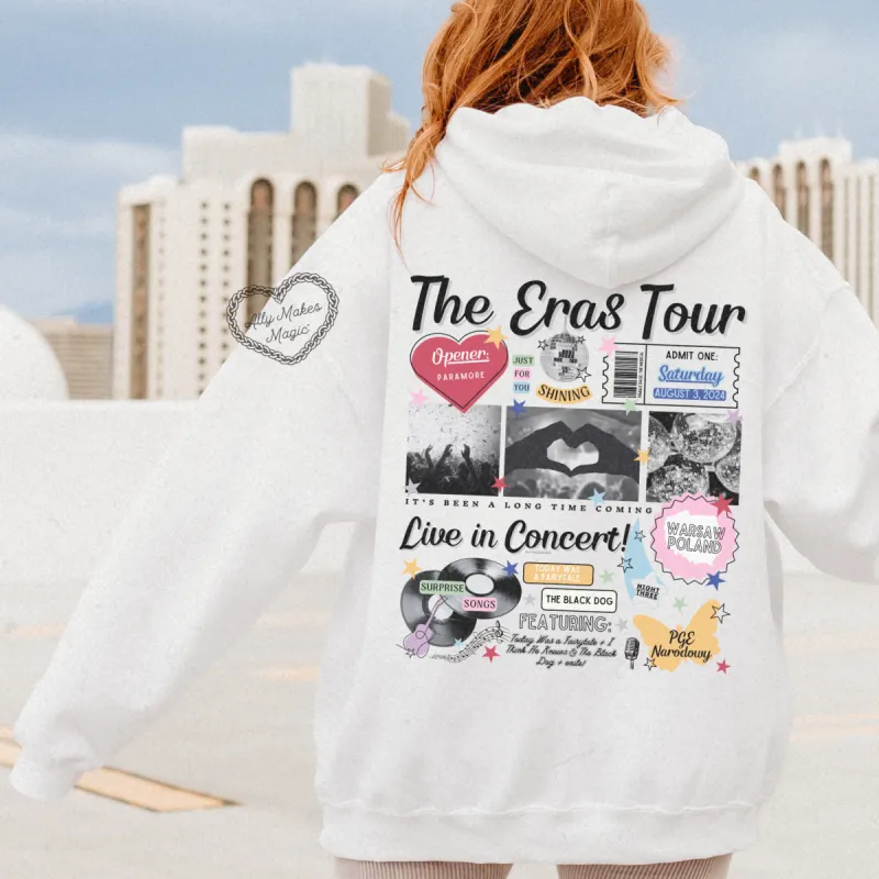 warsaw night 3 retro hoodie sold by Ally Makes Magic