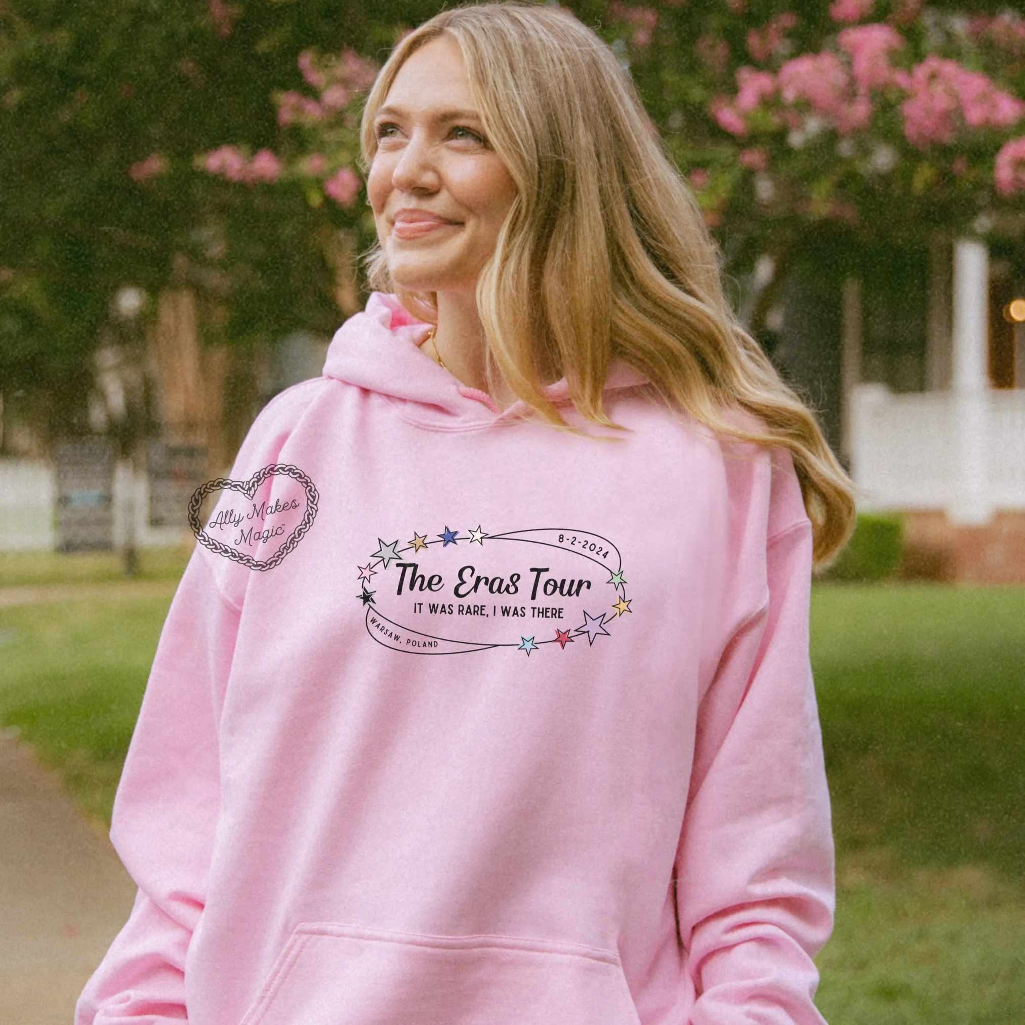 warsaw night 2 retro hoodie sold by Ally Makes Magic product image thumbnail 2