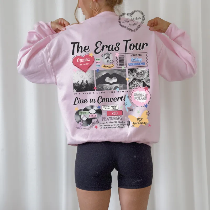 warsaw night 2 retro sweater | gildan sold by Ally Makes Magic