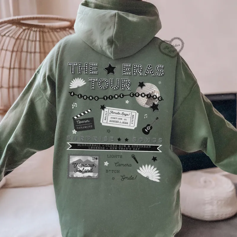 warsaw night 1 hoodie (tortured) sold by Ally Makes Magic