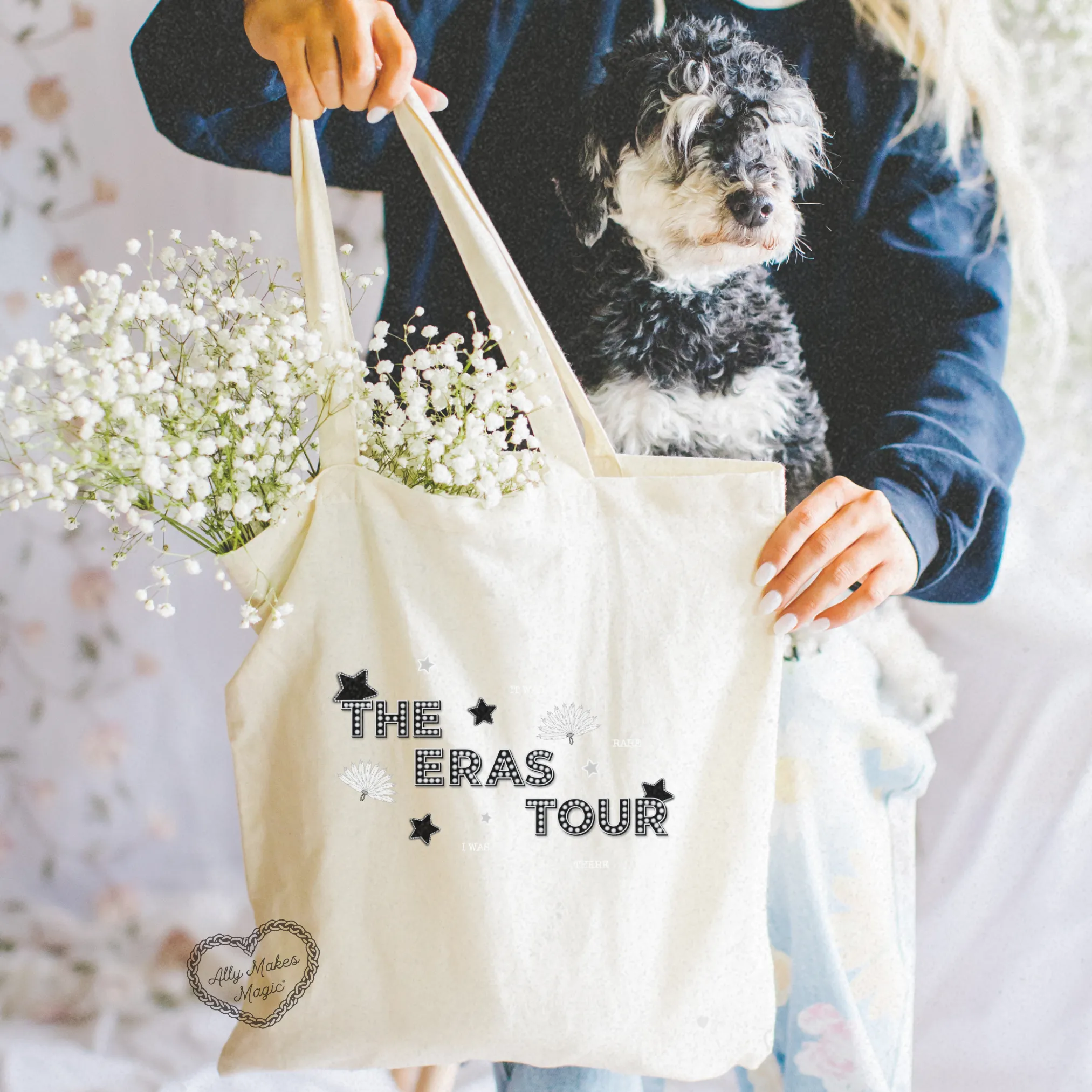 miami night 3 tote bag (tortured) sold by Ally Makes Magic product image thumbnail 2