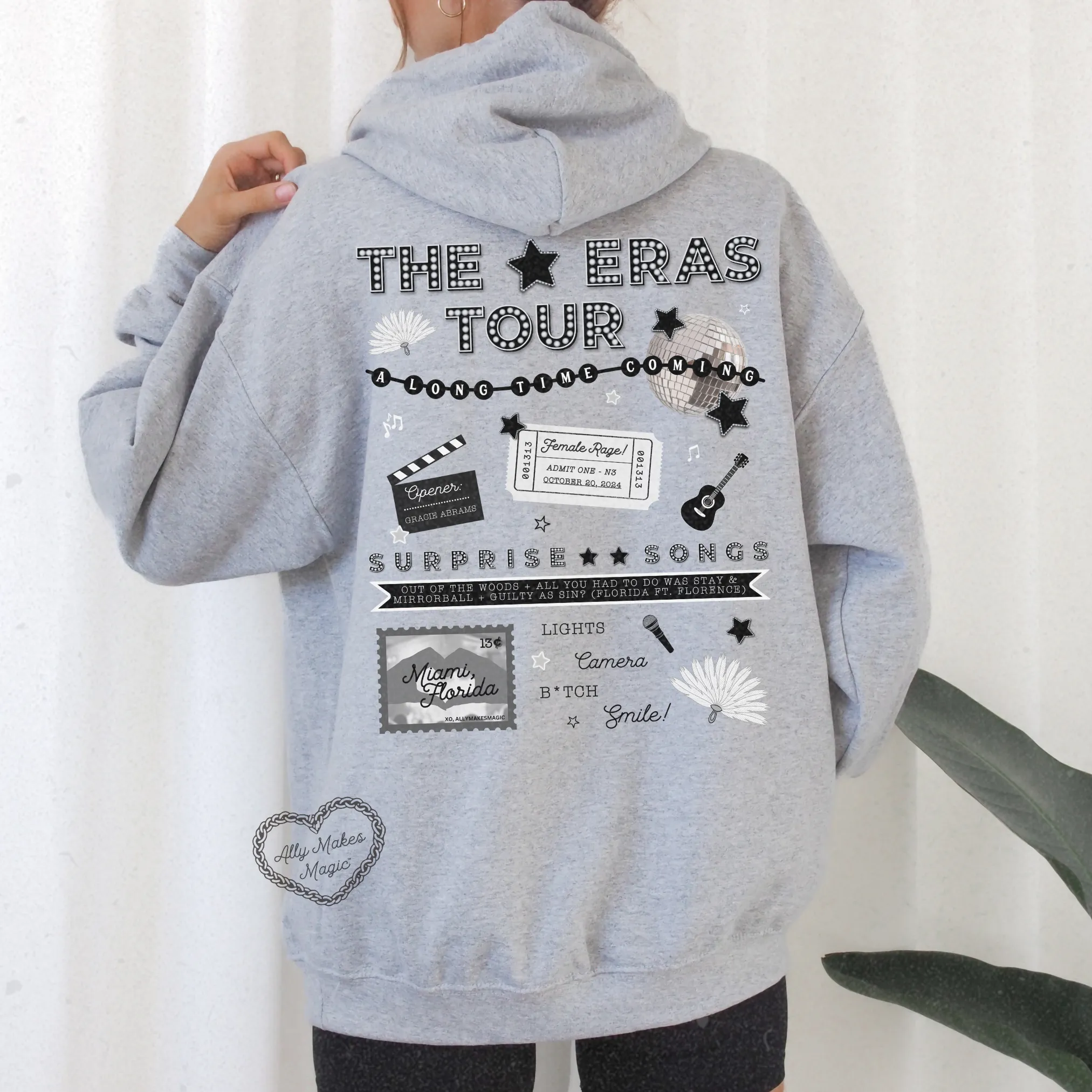 miami night 3 hoodie (tortured) sold by Ally Makes Magic