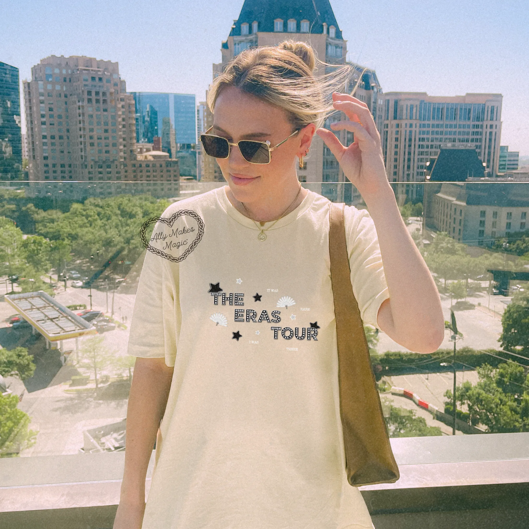 miami night 2 tee | comfort colors (tortured) sold by Ally Makes Magic product image thumbnail 2