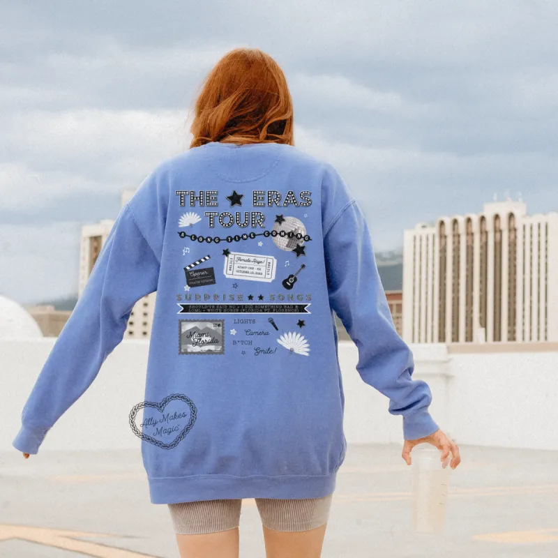 miami night 2 pullover | comfort colors (tortured) sold by Ally Makes Magic