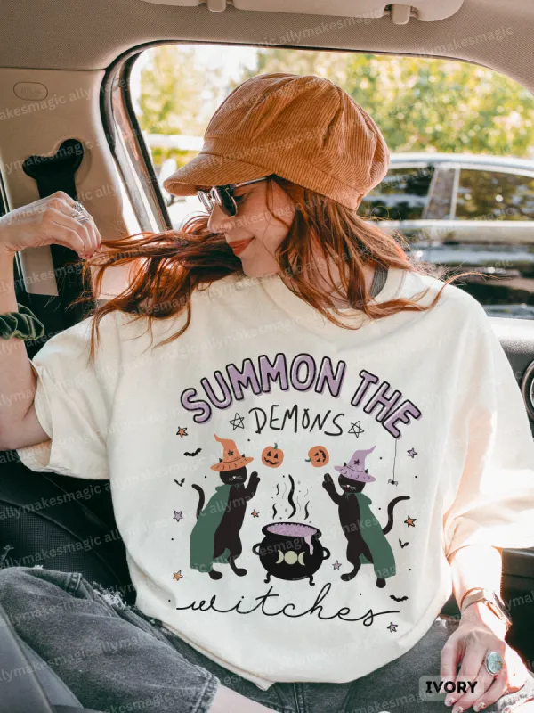 (dancing witch remix) tee sold by Ally Makes Magic