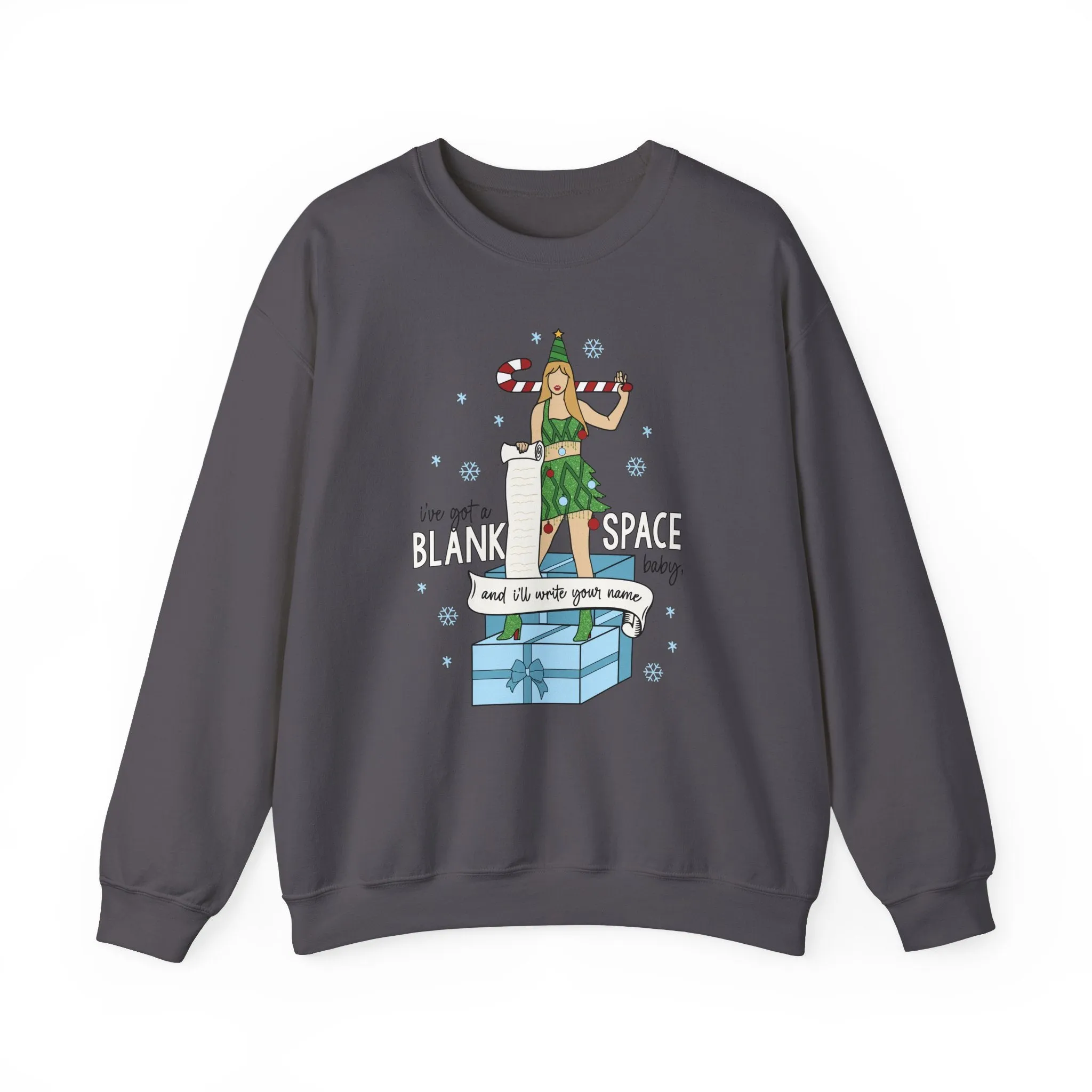 blank space sweater sold by Ally Makes Magic product image thumbnail 2