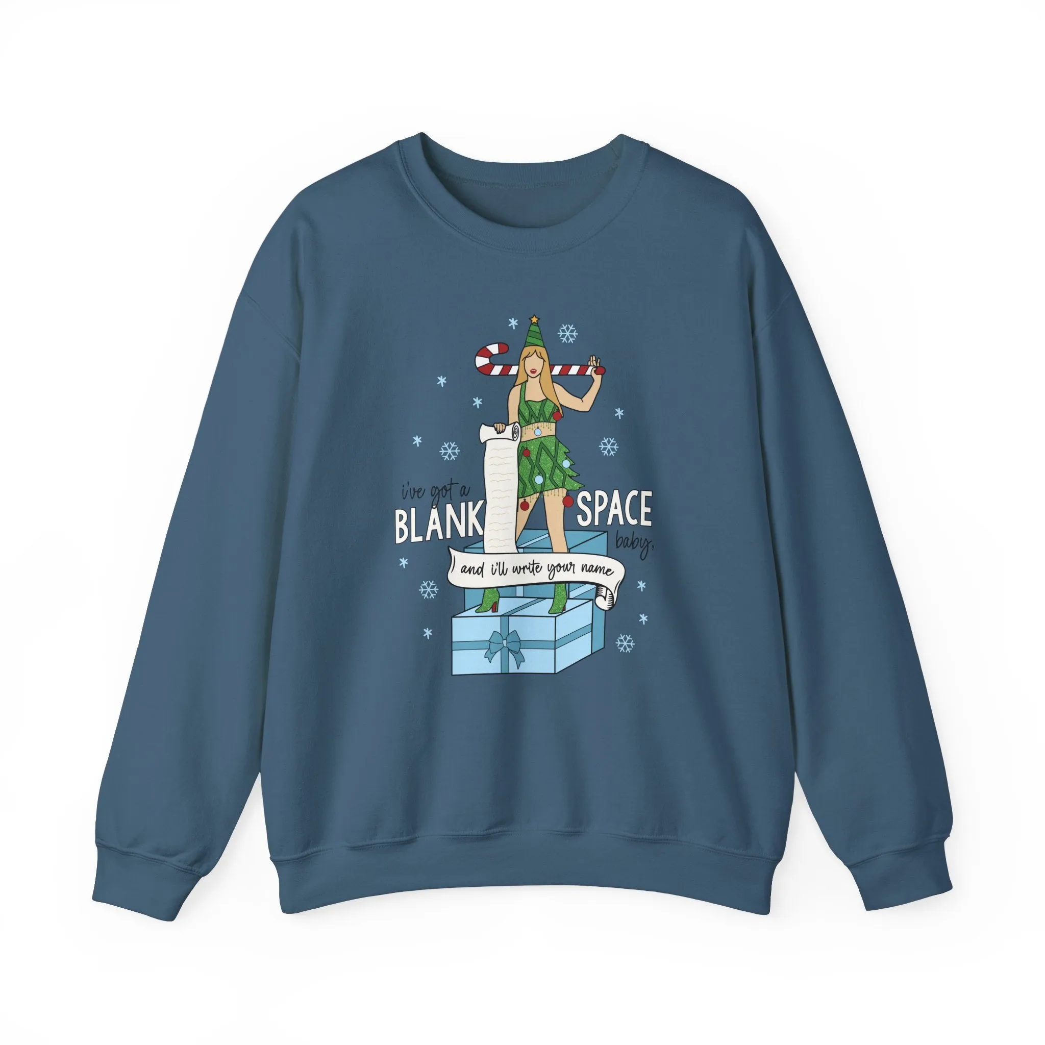 blank space sweater sold by Ally Makes Magic product image thumbnail 4