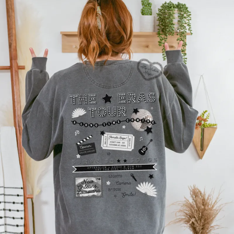 new orleans night 3 pullover | comfort colors (tortured) sold by Ally Makes Magic