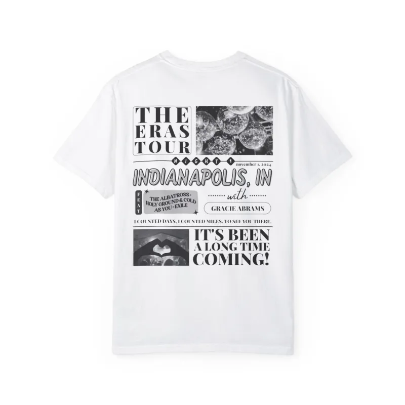 indianapolis night 1 tee | comfort colors sold by Ally Makes Magic