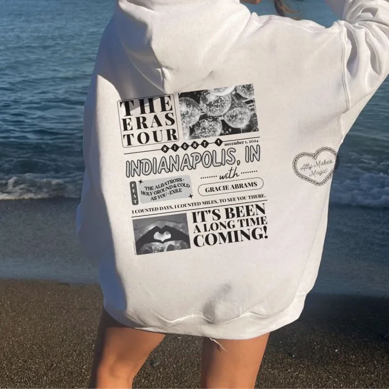 indianapolis night 1 hoodie sold by Ally Makes Magic