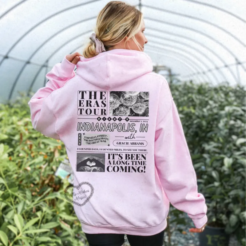 indianapolis night 3 hoodie sold by Ally Makes Magic