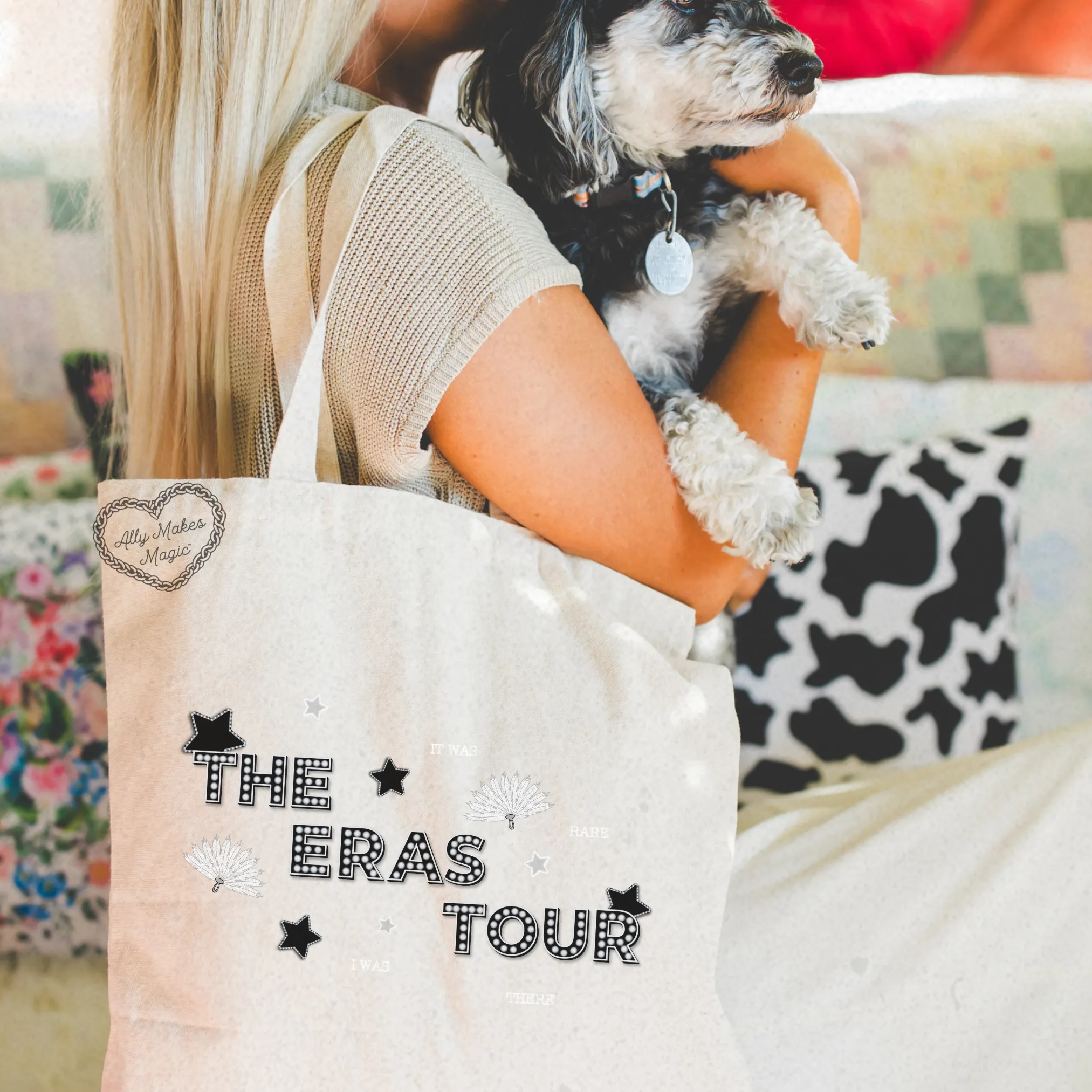 indianapolis night 3 tote bag (tortured) sold by Ally Makes Magic product image thumbnail 2